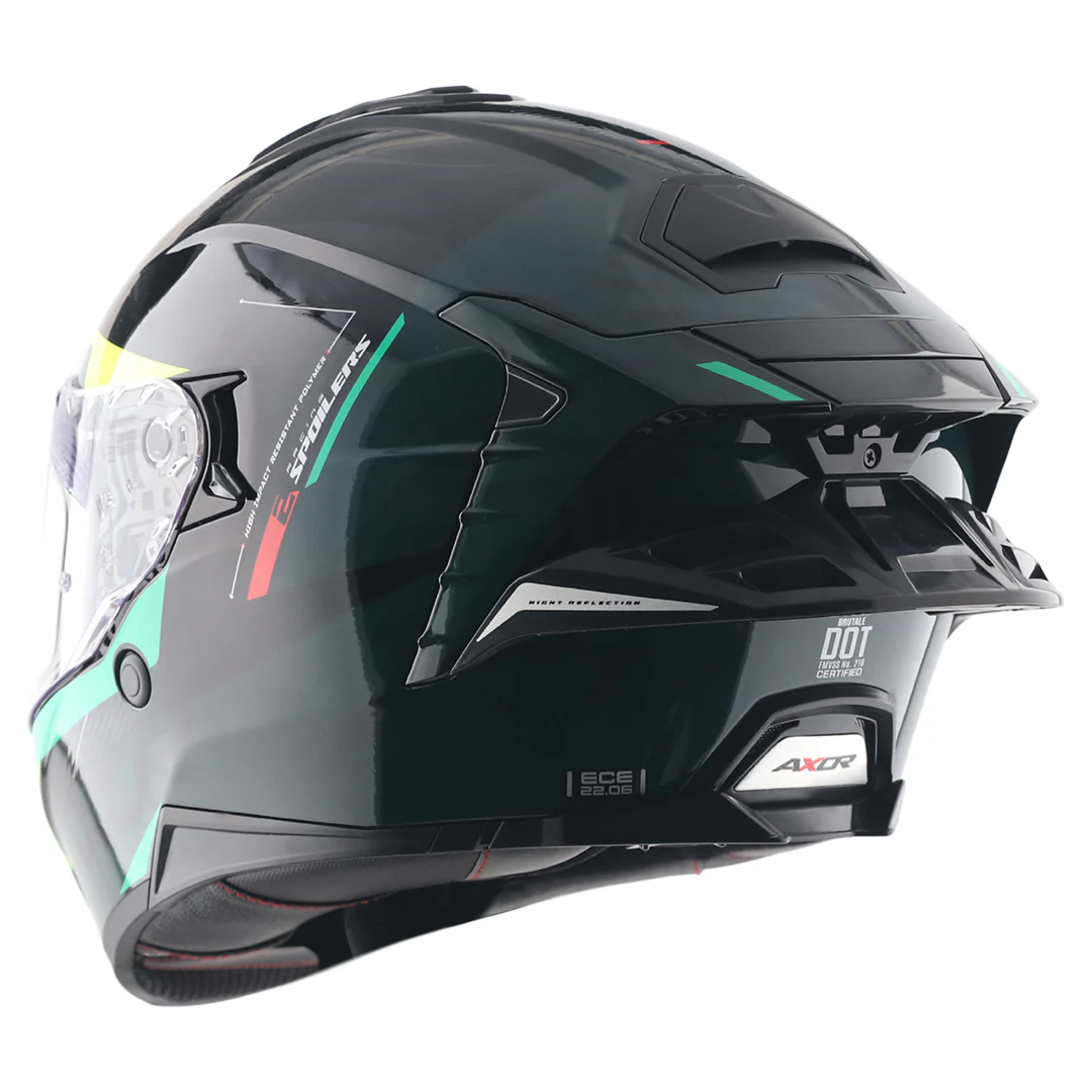Brutale Kryptic Dual Spoiler Helmet - Image 8