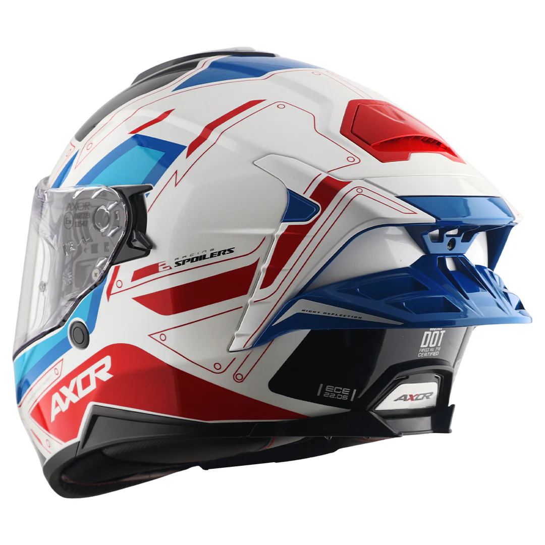 Brutale Ryden Dual Spoiler Helmet - Image 8
